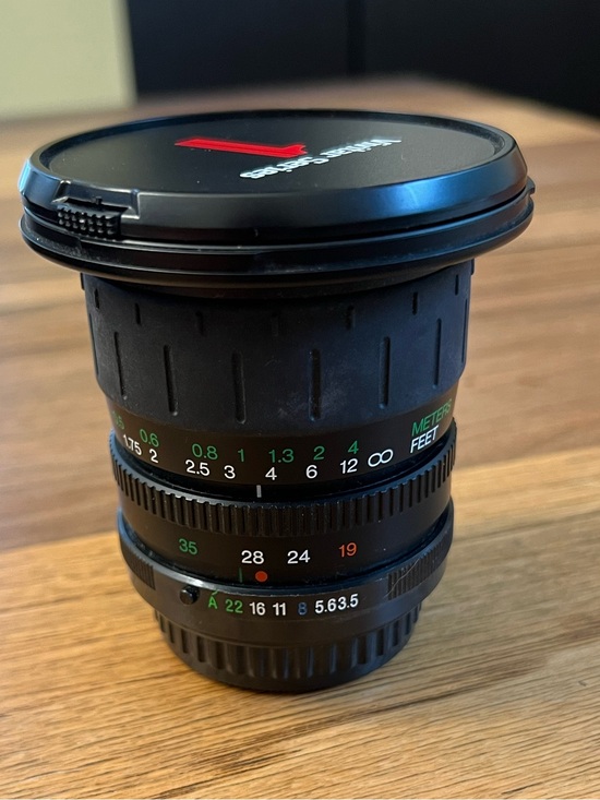 Vivitar Other - Vivitar 19-35mm F/3.5-4.5 A 2-Touch Manual Focus Wide Angle Lens with UV filter